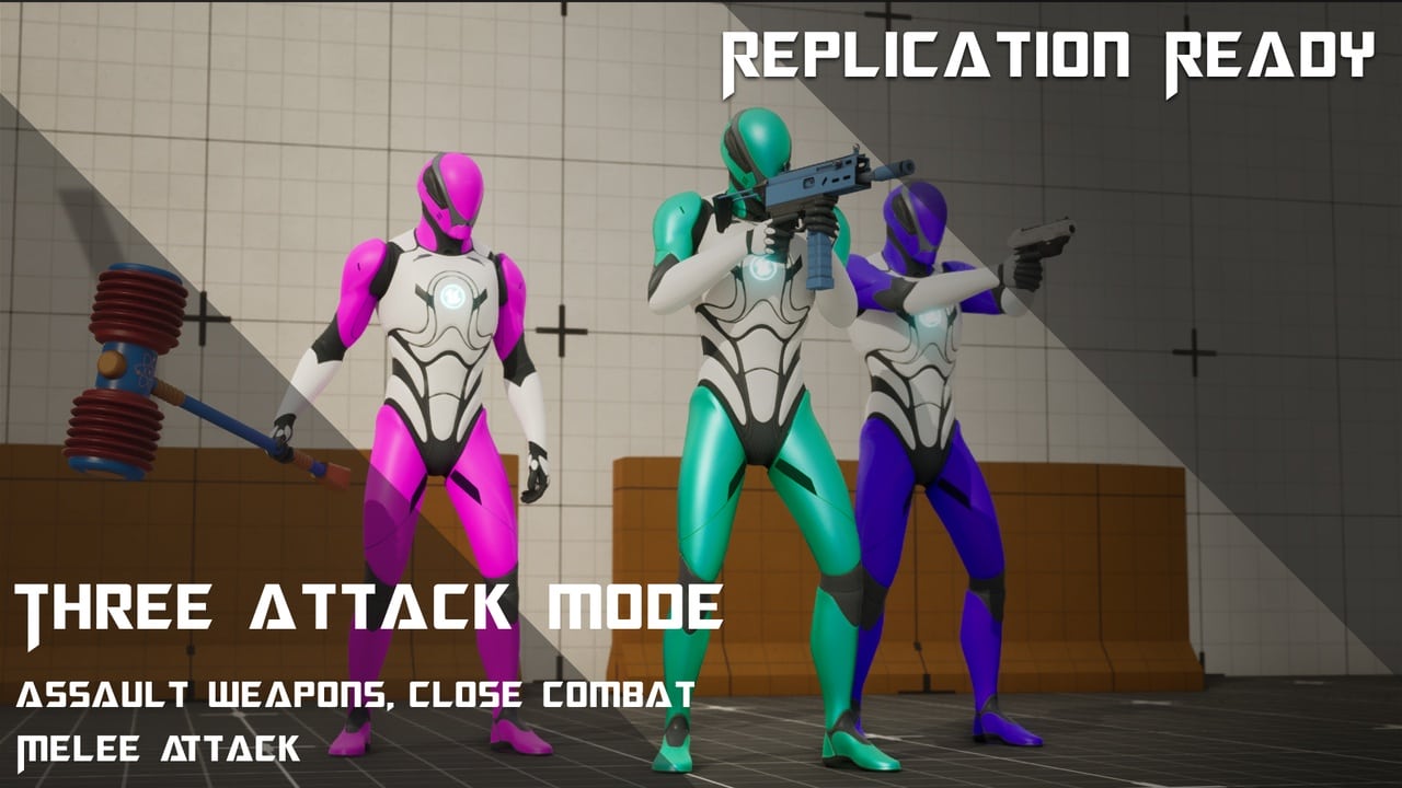 大型第三人称游戏套件 v3 – Huge Third Person Kit v3