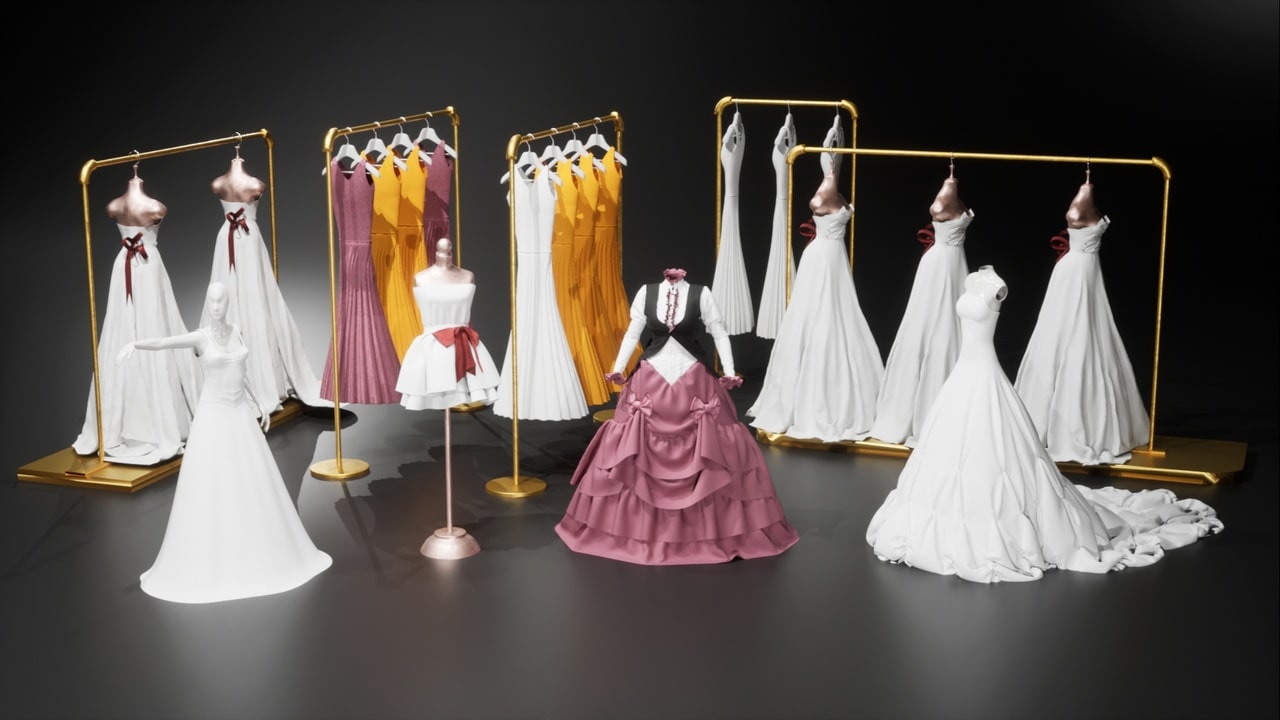 人体模型 – 资产包 – Mannequins – Asset Pack
