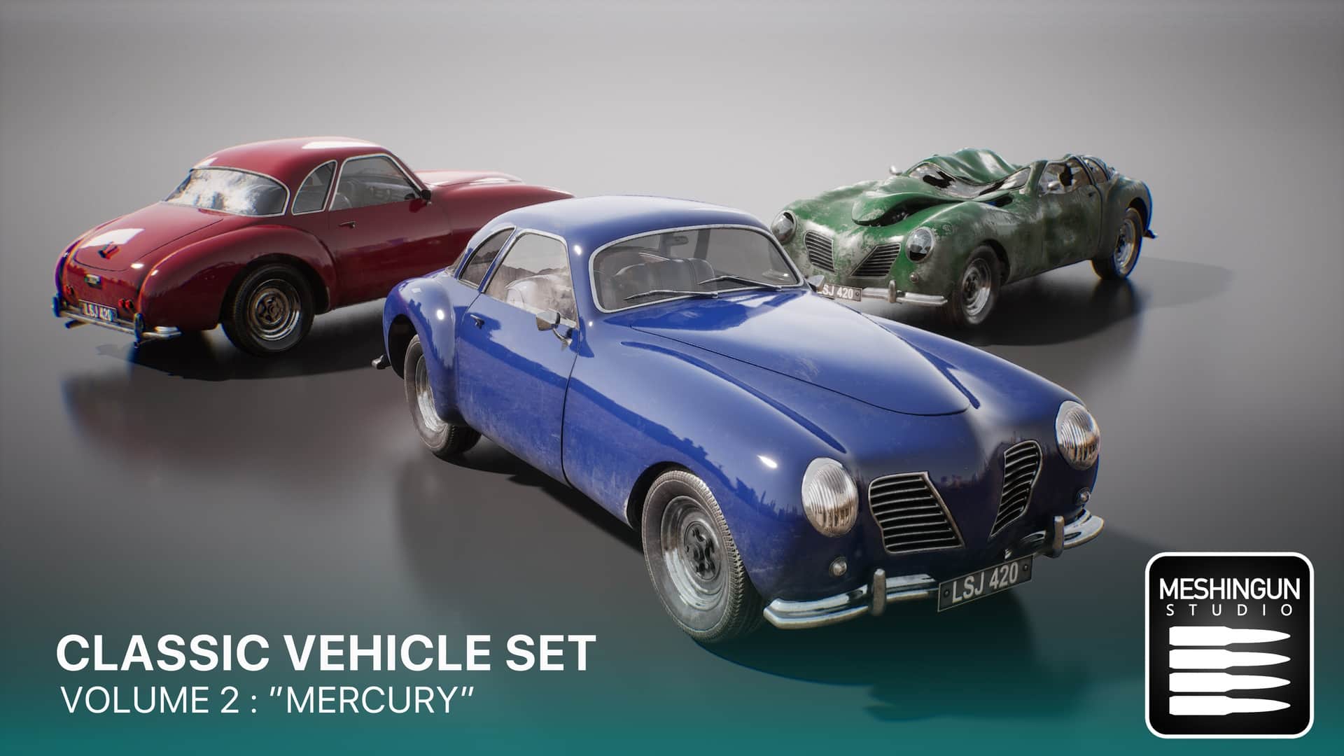 经典载具套装 – V.02：水星 – Classic Vehicle Set – V.02: Mercury