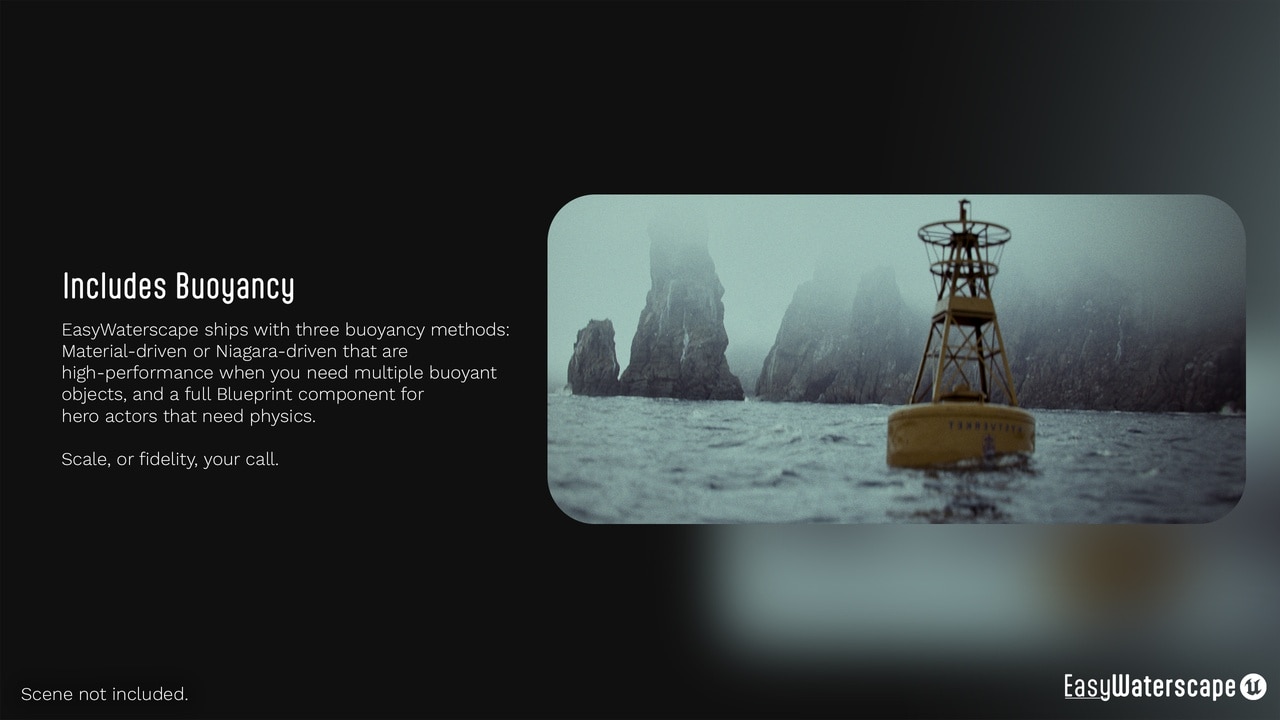 简易水景 – 实时海洋与水体系统 – Easy Waterscape – Realtime Ocean & Water System