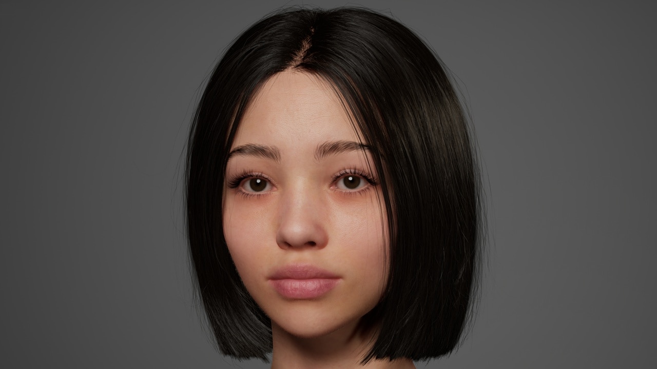 Miko – 可编辑 MetaHuman 角色 – Miko – Editable MetaHuman Character