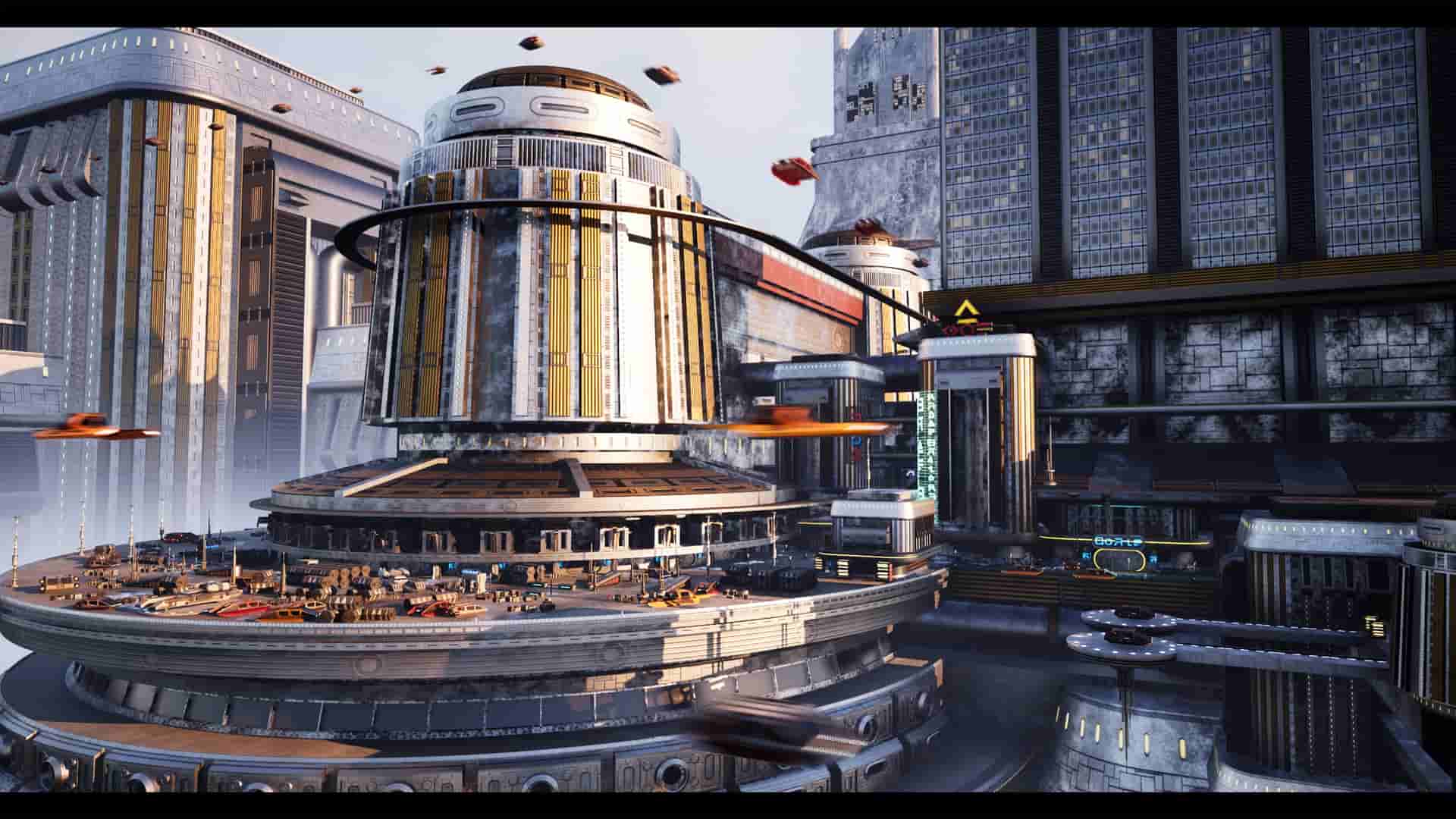 开放世界科幻城市 – Open World Science fiction City