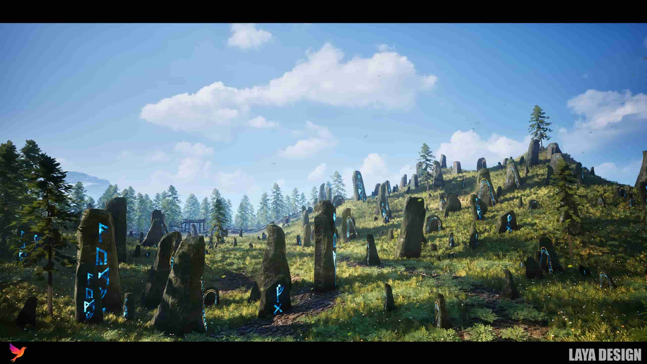 符文石森林 – Runestone Forest