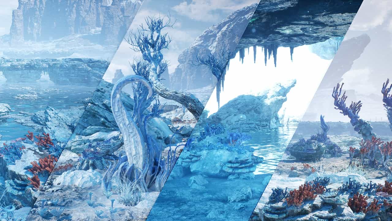 科幻北极生物群落 – Scifi Arctic Biome