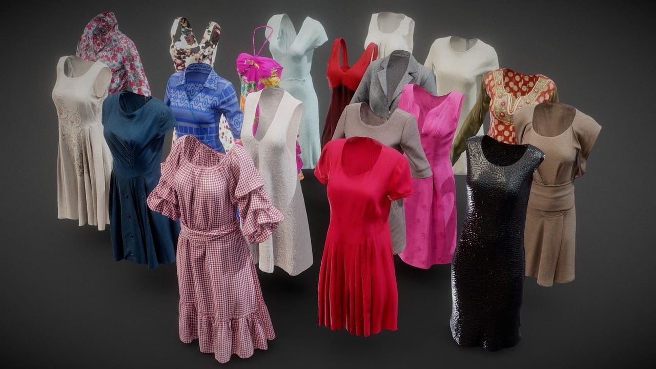 20款连衣裙合集 – 20 Dress Collection