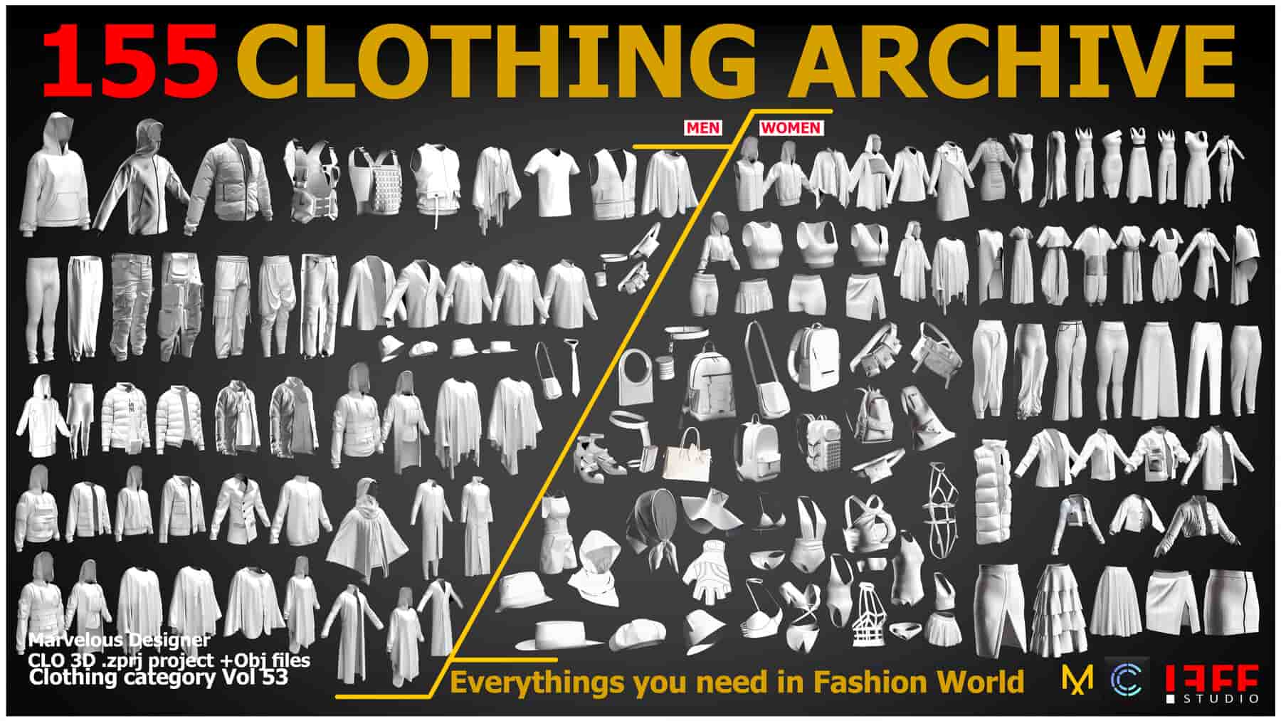 155 JEFF 服装存档 – 155 JEFF CLOTHING ARCHIVE