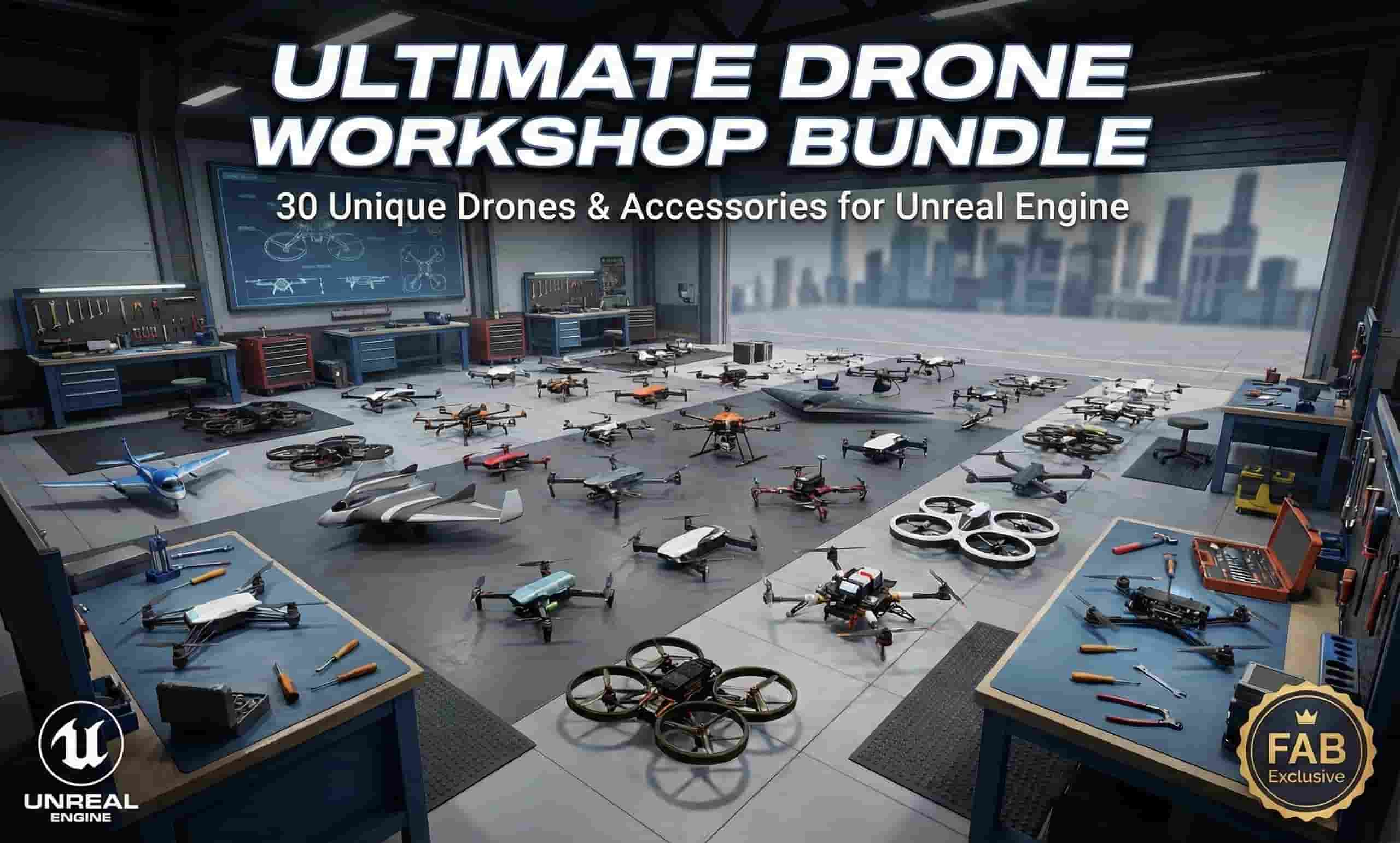 终极无人机工作坊捆绑包 – Ultimate Drone Workshop Bundle