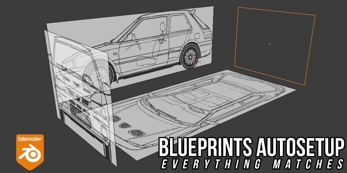 blender蓝图自动设置插件 – Blueprints AutoSetup v1.3