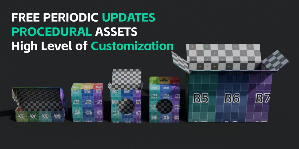 程序化包装设计工具 – Bpdtools[V1+V2] – Procedural Packaging Design Tools