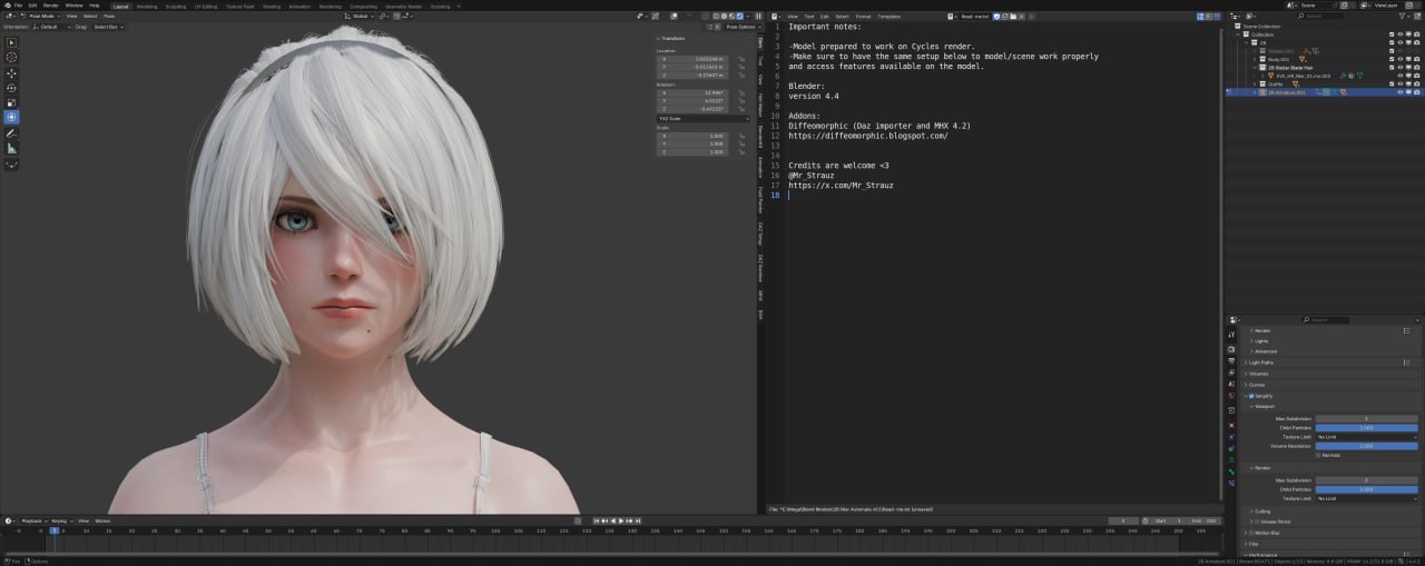Strauzek 的 2B 模型 – 2B Model by Strauzek