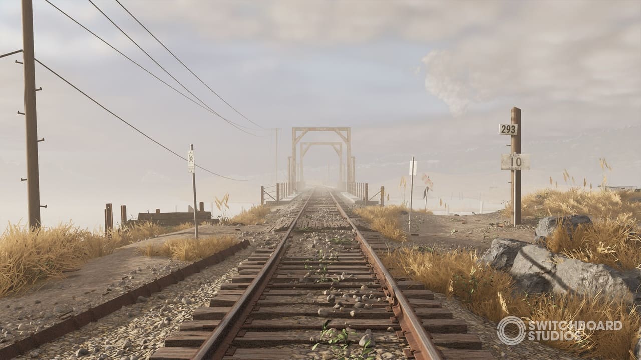沿海湿地与铁路桥 – Coastal Wetland & Railroad Bridge