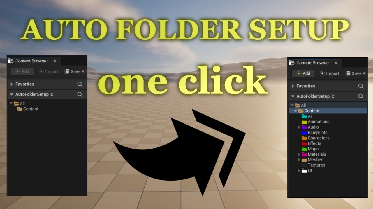 自动文件夹设置 – Auto Folder Setup