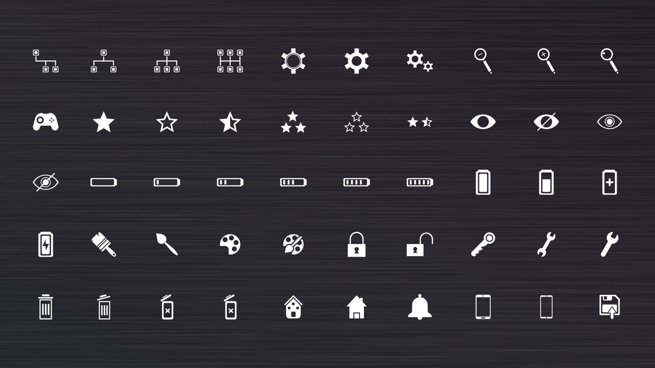 可自定义图标包：通用 – Customisable Icon Pack: Generic
