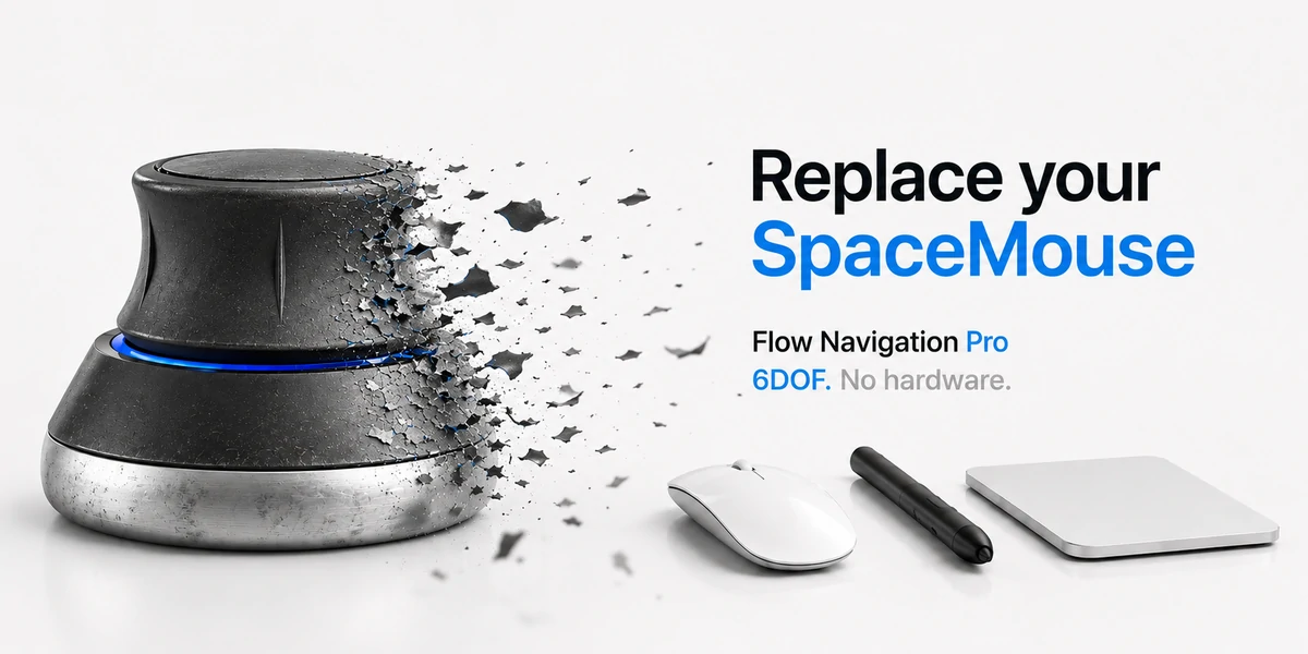 blender六自由度导航插件 – Flow Navigation Pro v2.2.3