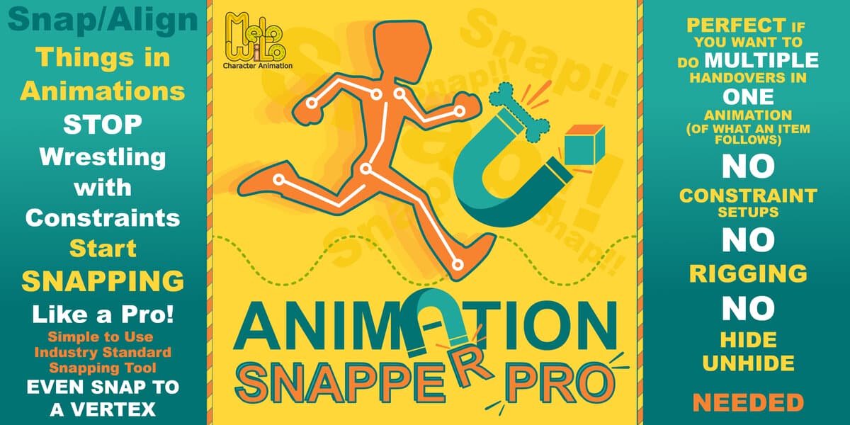 blender关键帧动画快照插件 – Animation Snapper Pro v2.0