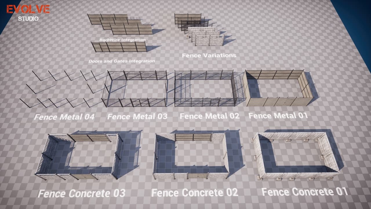 围栏构建器蓝图 – Fence Constructor Blueprint