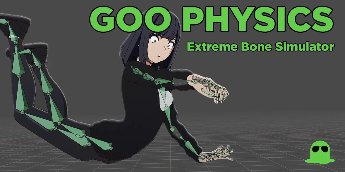 blender风格化物理模拟插件 – Goo Physics v1.0