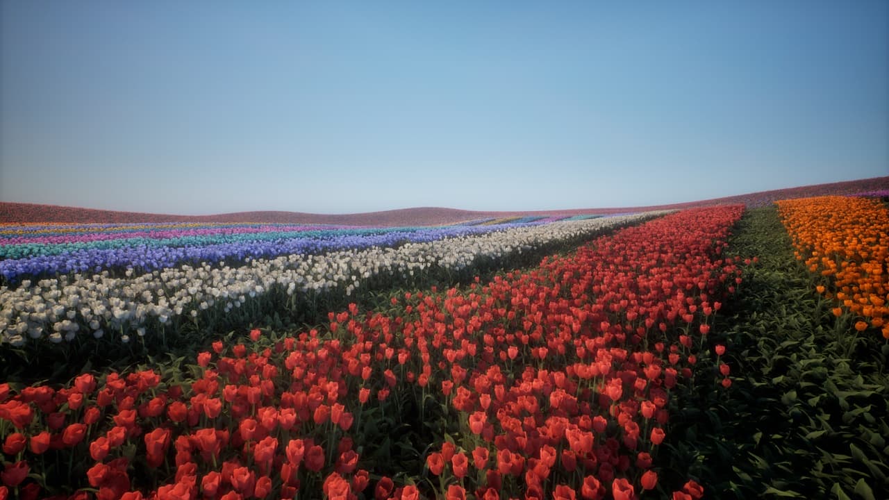 Nanite 植被 – 郁金香 – Nanite Foliage – Tulip