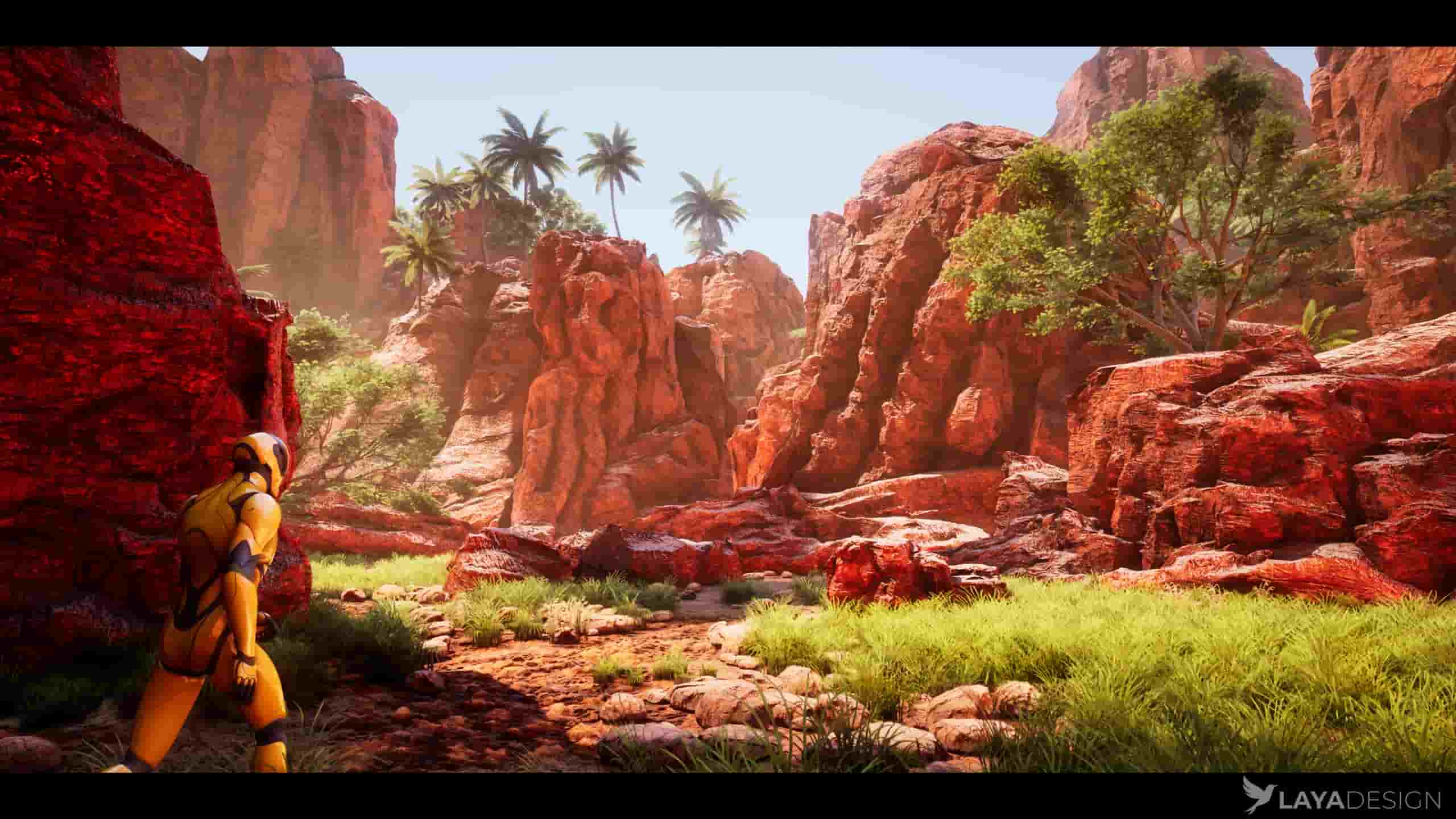 红色峡谷沙漠生物群落 – Red Canyon Desert Biome