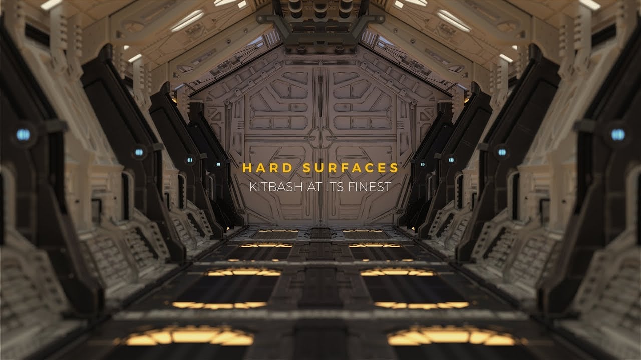 硬表面：终极套件拼装包 – Hard Surfaces: The Ultimate Kitbash Pack