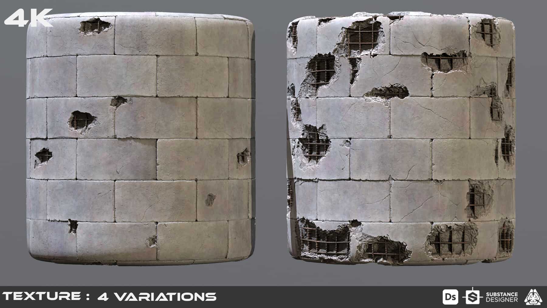 损毁材质合集 – DESTROYED MATERIALS COLLECTION