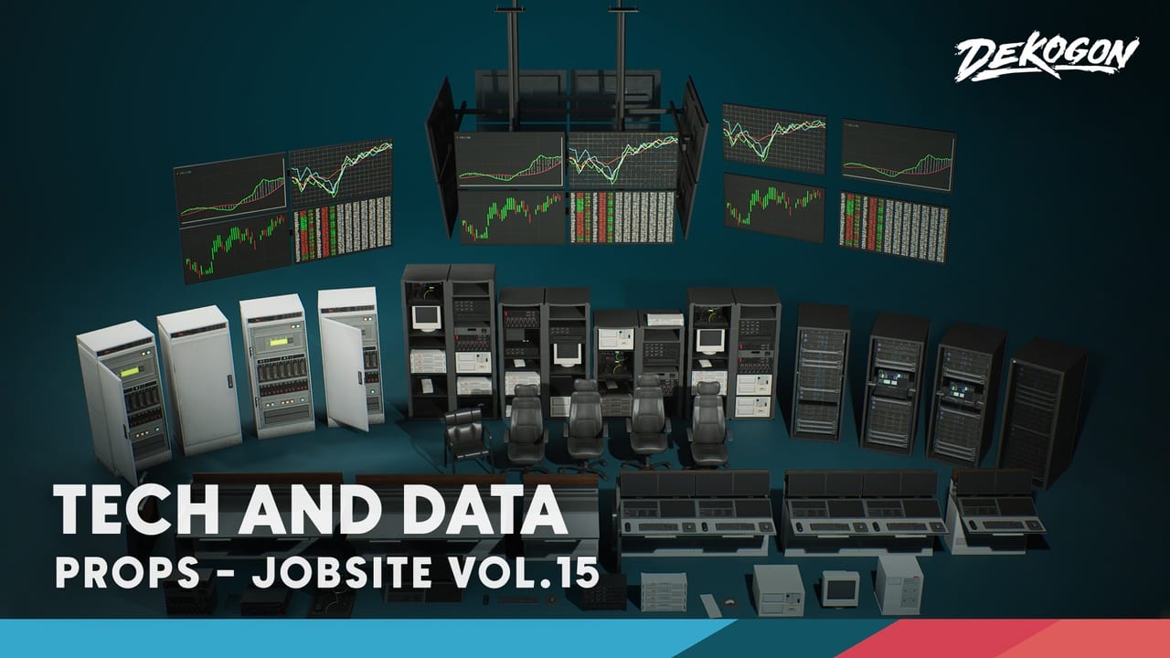 工地 第15卷 – 科技与数据（Nanite与低多边形） – Jobsite VOL.15 – Tech and Data (Nanite & Low Poly)