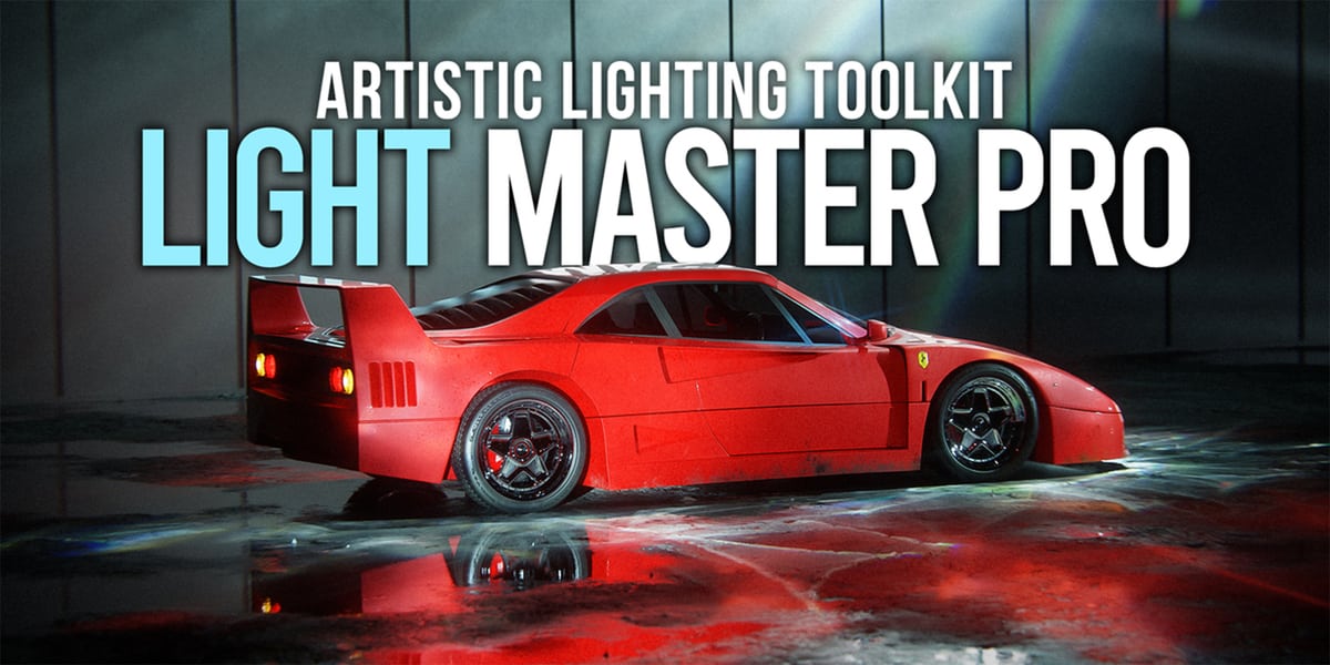 blender艺术灯光库插件 – Light Master Pro v1.0