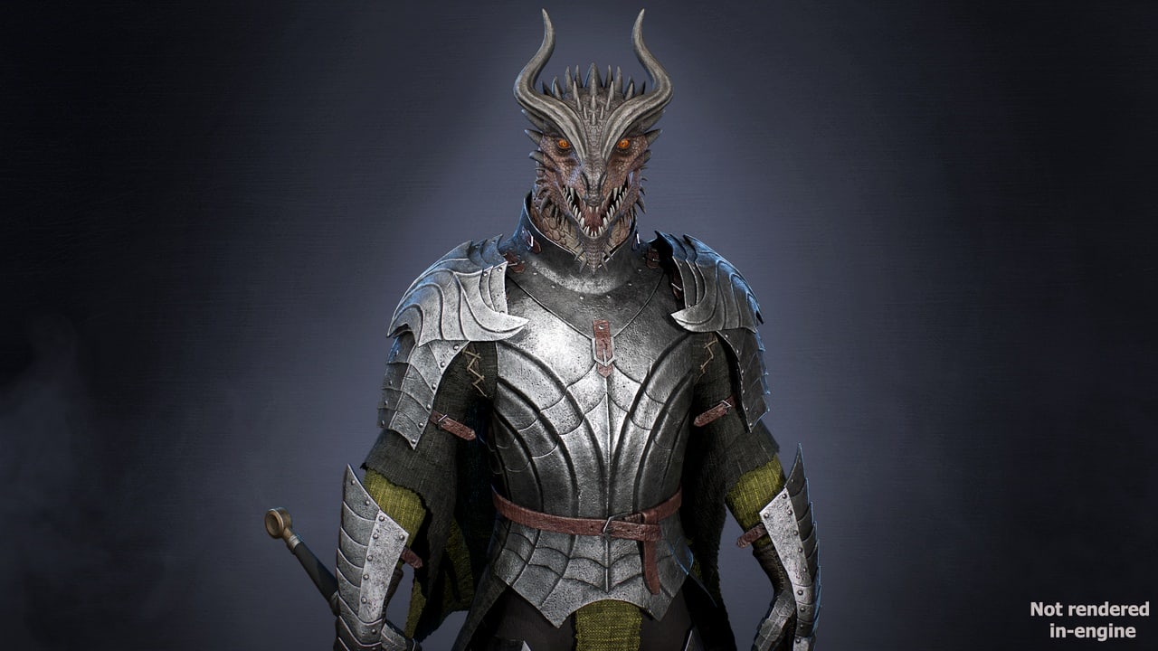 蜥蜴人圣骑士 – Lizardman Paladin