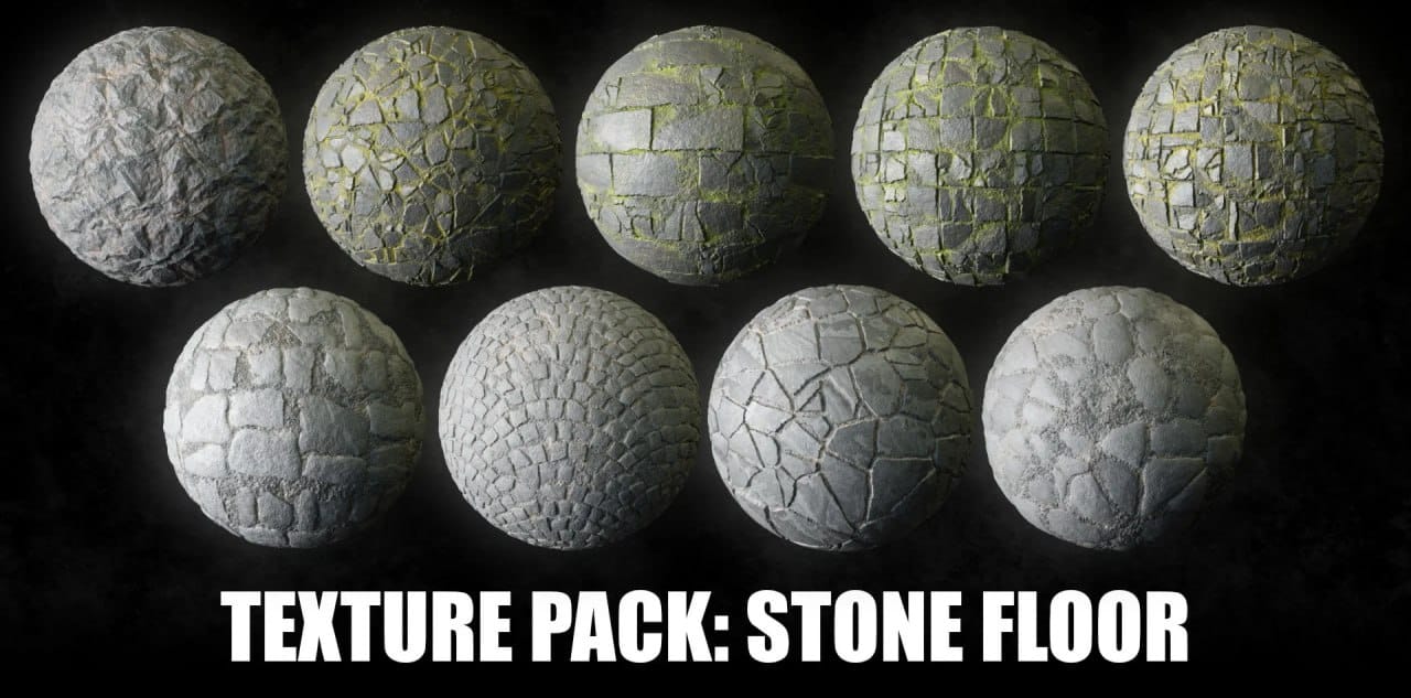 石材地板材质合集 – Materials Stone Floors