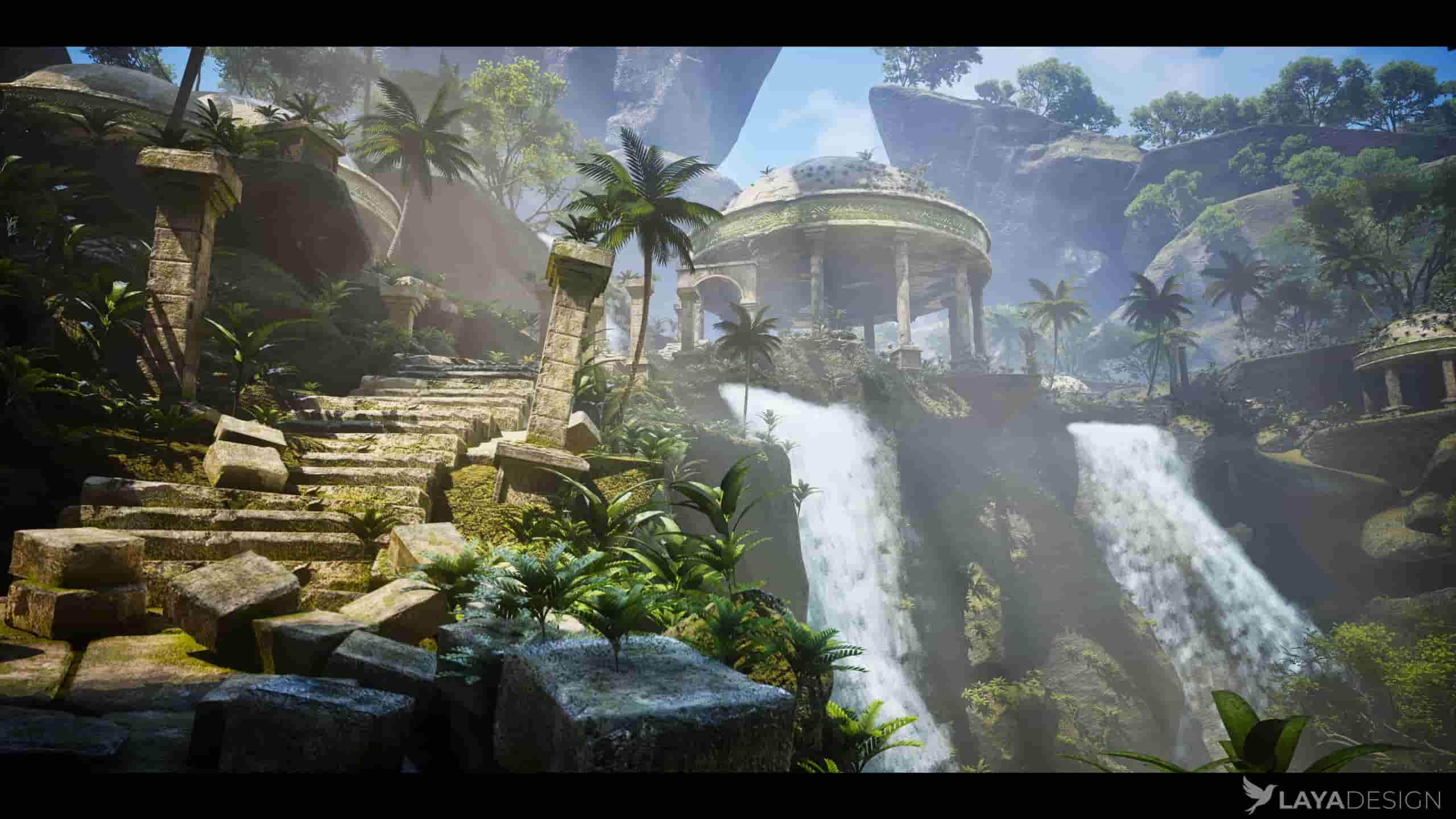 丛林遗迹模块化套件 – Jungle Ruins Modular Kit