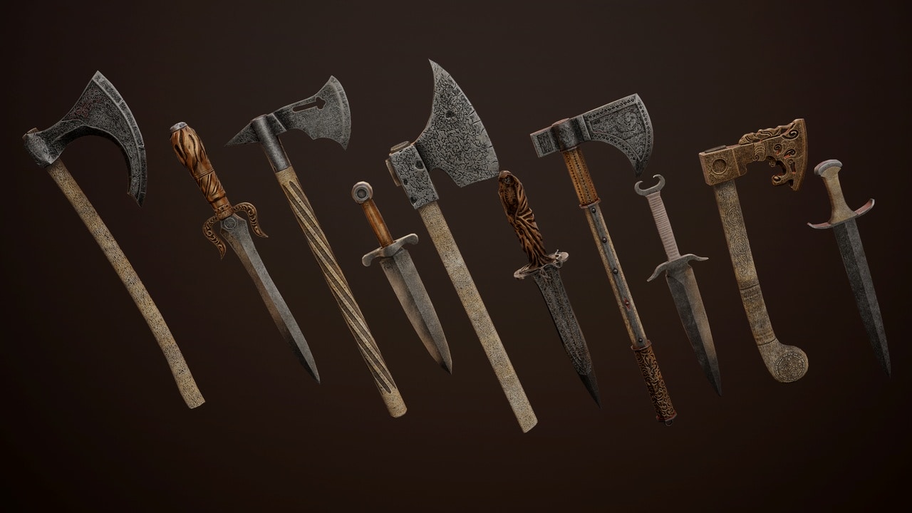 中世纪武器包 第4卷 – Medieval Weapons Pack Vol.4