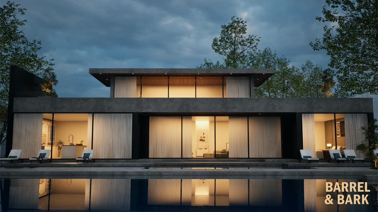 现代泳池别墅 – Modern Pool House