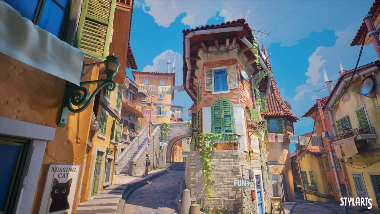 风格化欧洲村庄 – Stylized European Village