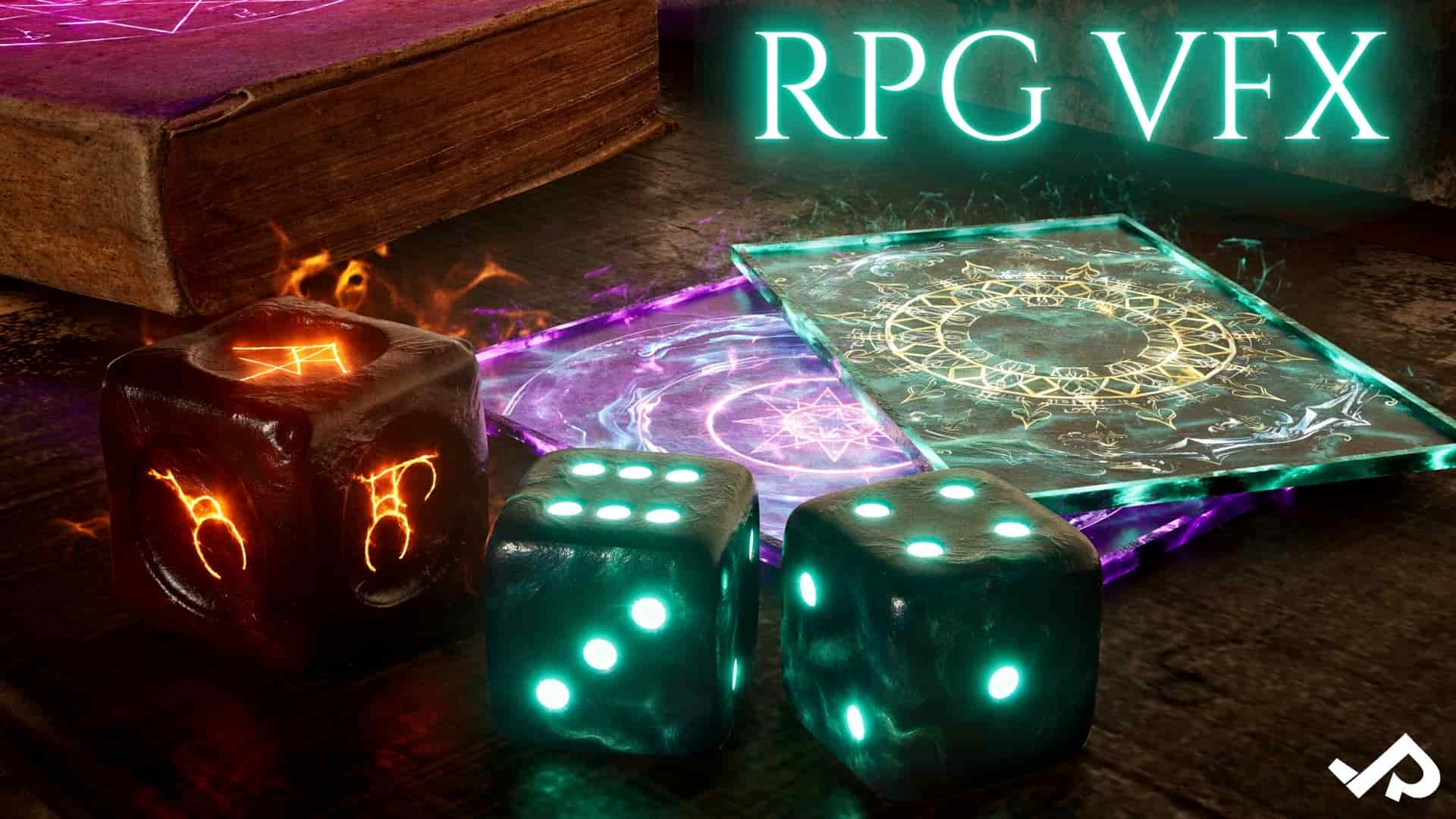 桌面与RPG – 电影级卡牌与骰子特效 – Tabletop & RPG – Cinematic Card & Dice VFX