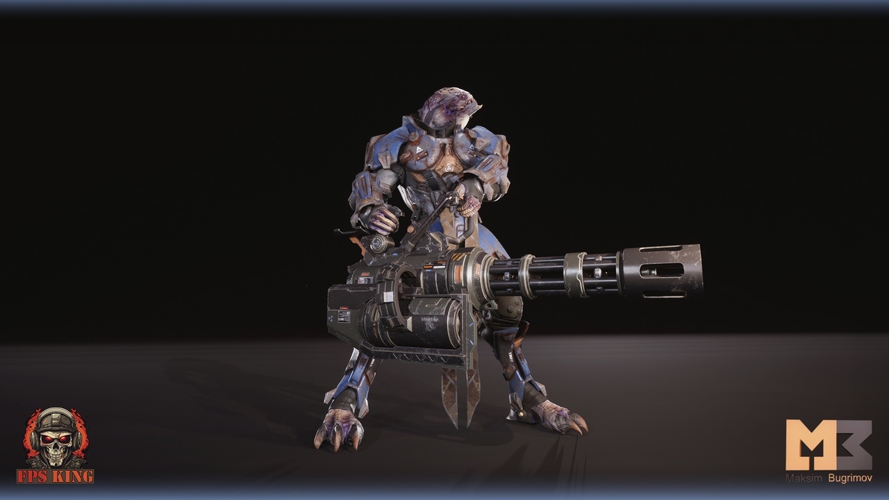 第三人称加特林动画 – TP Animations Gatling