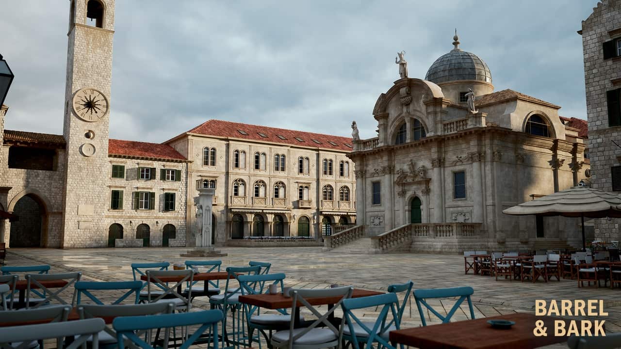 杜布罗夫尼克老城环境 – Dubrovnik Old Town Environment