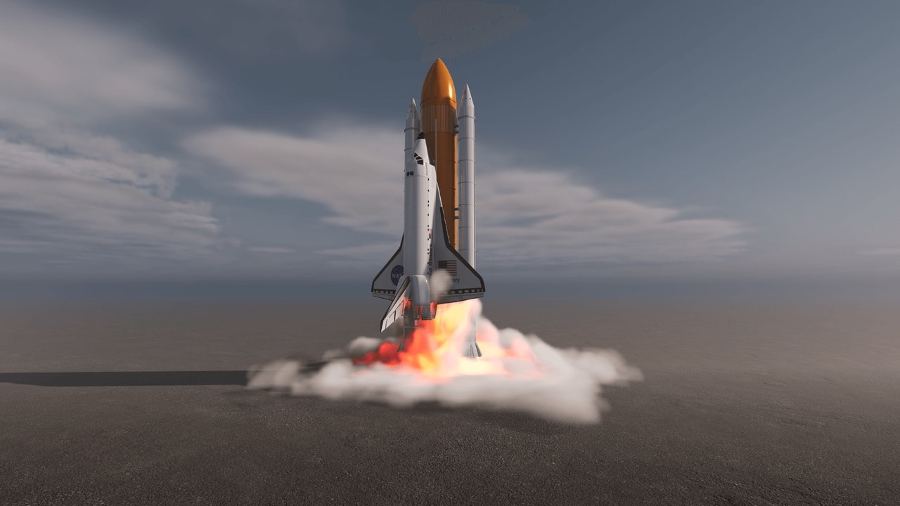 火箭发射Niagara流体 – Rocket Launch Niagara Fluids