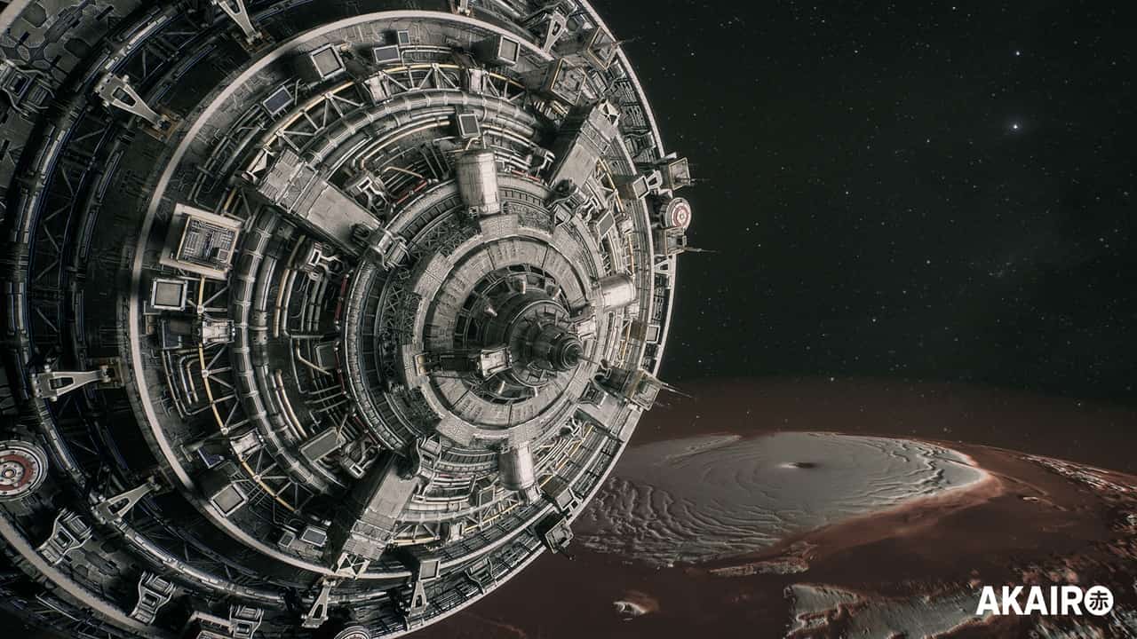 科幻空间站环境 – Sci-Fi Space Station Environment